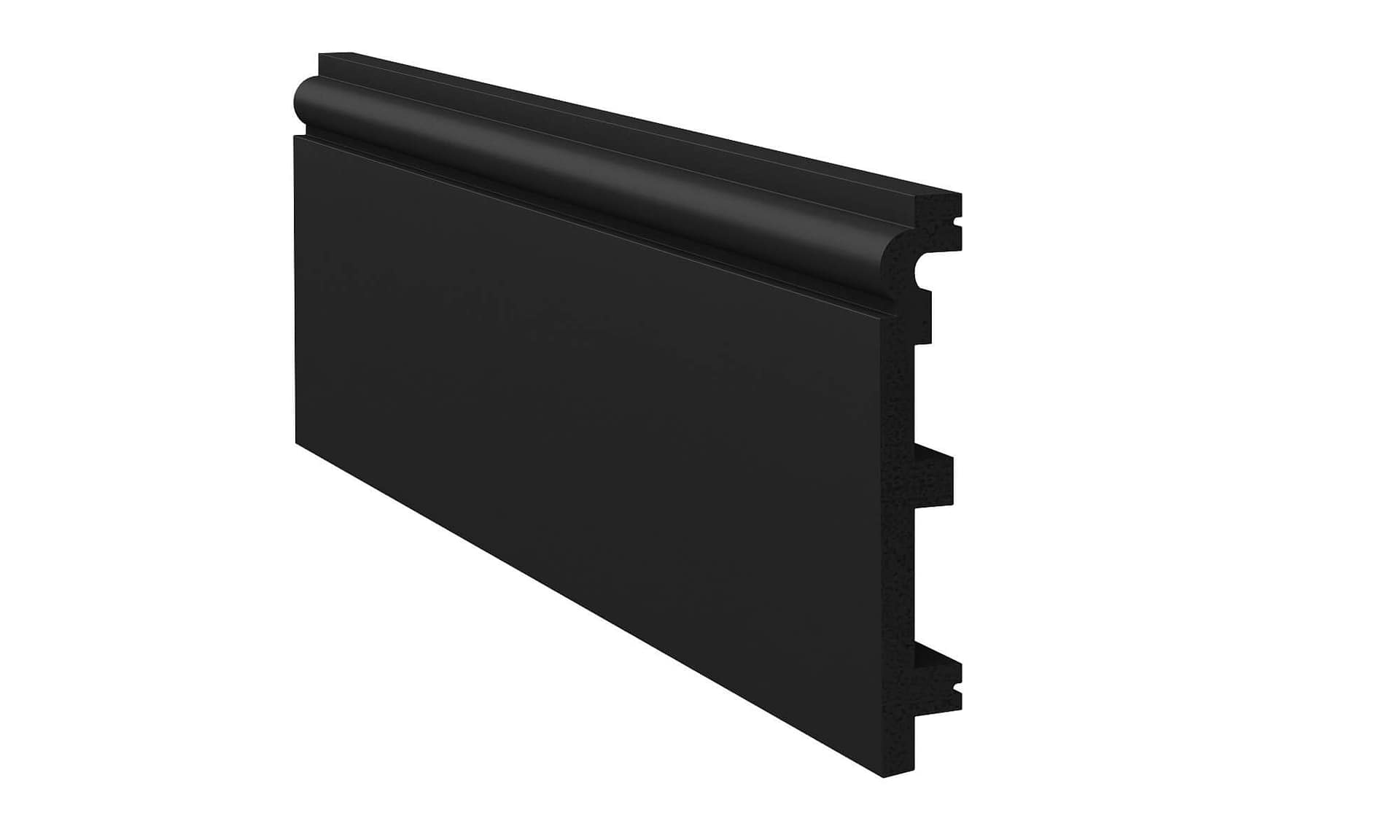 Listwa przypodłogowa DECO P12019B czarna - obrazek 2